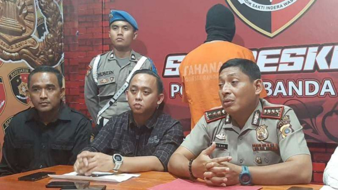 Polisi menangkap pelaku pencabulan anak di bawah umur, di Banda Aceh.