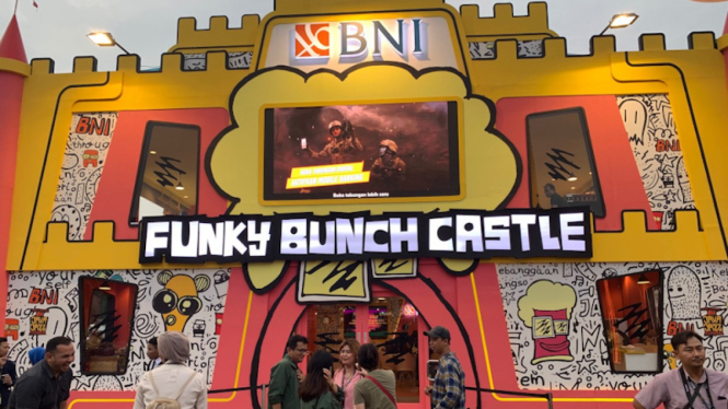 Booth BNI The Funky Bunch Castle di BNI JJF 2020