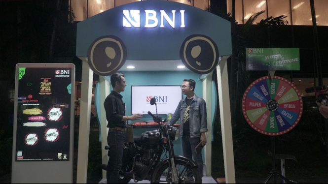 Program Special Royal Enfield oleh BNI Multifinance di BNI JJF 2020.