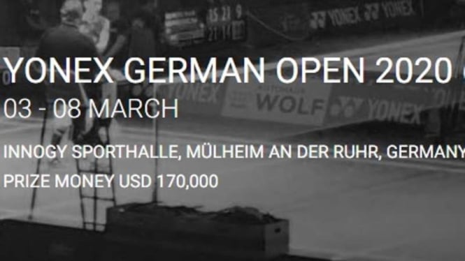 German Open 2020 batal.