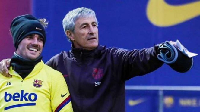 Pelatih Barcelona, Quique Setien 