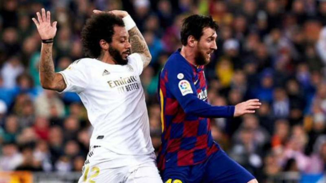 Duel Real Madrid vs Barcelona di LaLiga