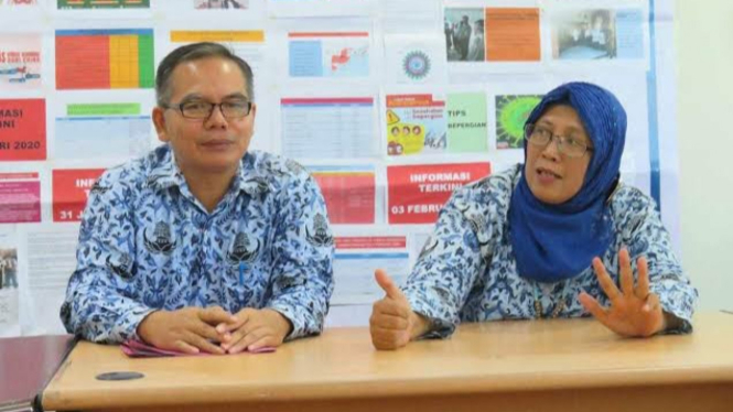 Kepala Dinas Kesehatan NTB, Nurhandini Eka Dewi (kanan)