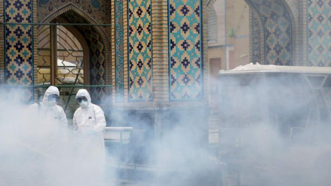 Pihak berwenang Iran menyatakan terjadi lonjakan warganya yang terinfeksi Virus Corona dari 593 kini menjadi 978 orang.
