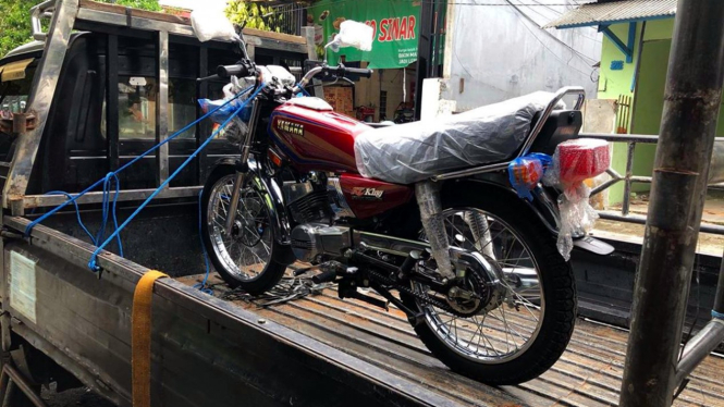 Yamaha RX-King tahun 1983 yang direstorasi