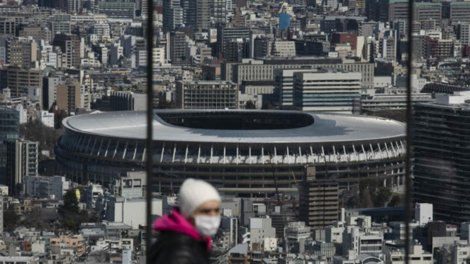 National Stadium Tokyo, tempat pembukaan Olimpiade 2020