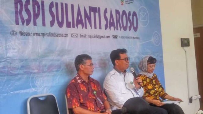 Direktur Utama RSPI Sulianti Saroso Mohammad Syahril.
