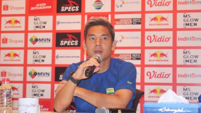 Bintang Persib Bandung, Kim Jeffrey Kurniawan.