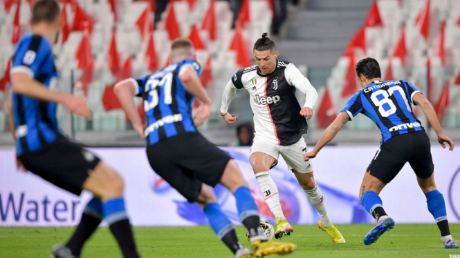 Duel Juventus vs Inter Milan di Serie A 2019/20