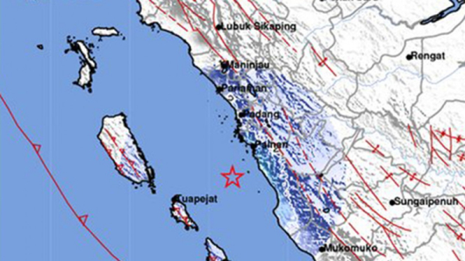 Gempa guncang Sumatera Barat