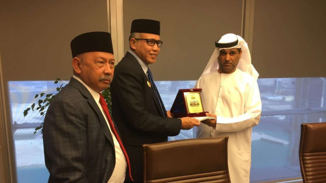 Plt Gubernur Aceh bertemu dengan CEO Mubala Holding di Abu Dhabi