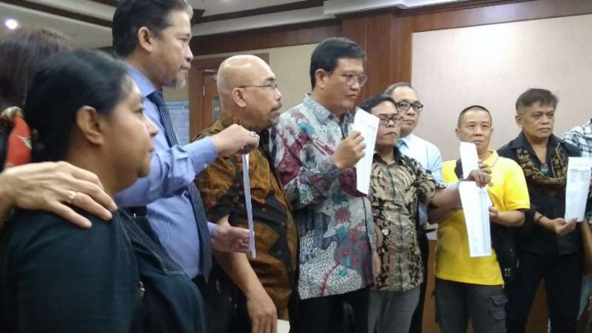 Para penggugat class action terhadap Gubernur DKI Jakarta Anies Baswedan.