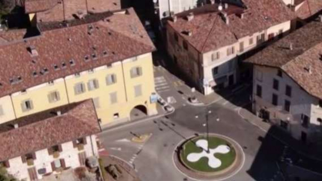 Kota Bergamo di Italia dikenakan karantina massal alias lockdown akibat wabah virus Corona
