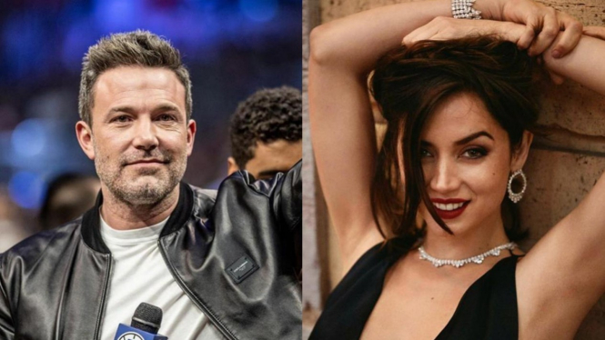 Ben Affleck dan Ana de Armas.