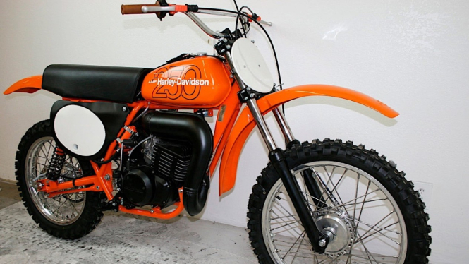 Dirt Bike Harley Davidson