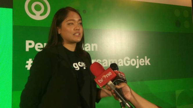 SVP Transpprt Marketing Gojek, Monita Moerdani.