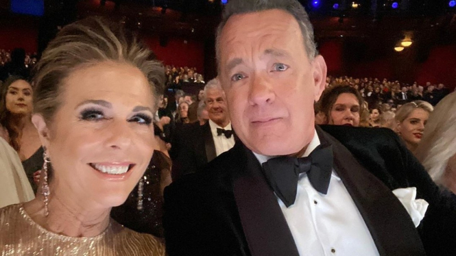 Rita Wilson dan Tom Hanks.