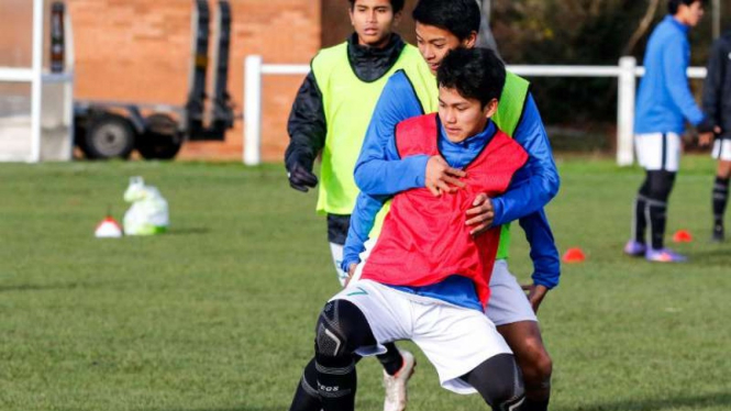 Gelandang Garuda Select, Rafli Asrul.