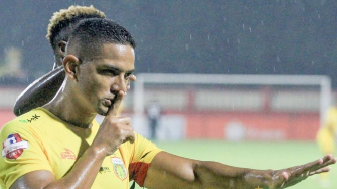 Pemain Bhayangkara FC, Renan Silva. 