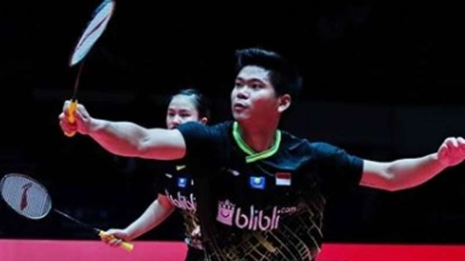 Ganda campuran Indonesia, Praveen Jordan/Melati Daeva Oktavianti di All England.