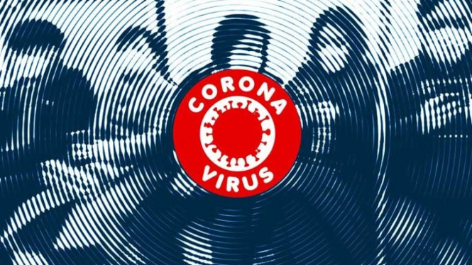 Ilustrasi Virus Corona.