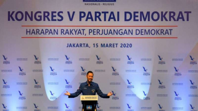Ketua Umum Partai Demokrat yang baru, Agus Harimurti Yudhoyono (AHY)  