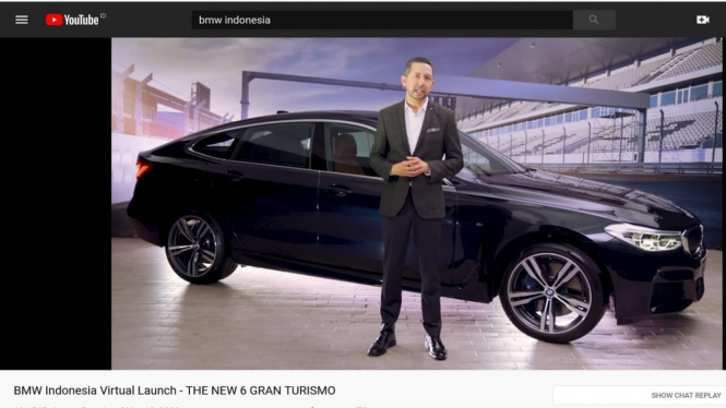 BMW Group Indonesia Launching mobil baru secara virtual