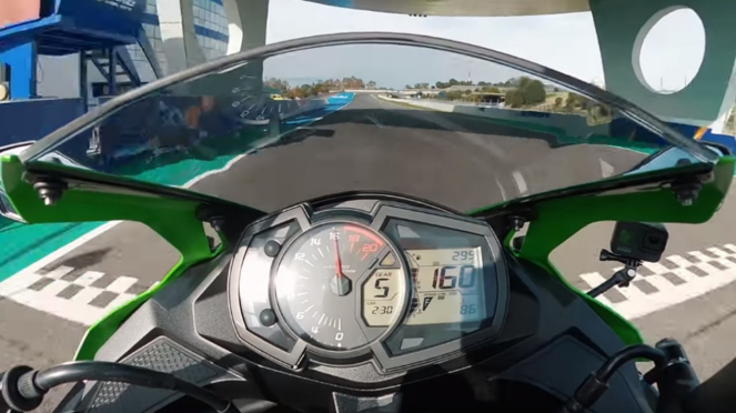 Test ride Kawasaki Ninja ZX-25R