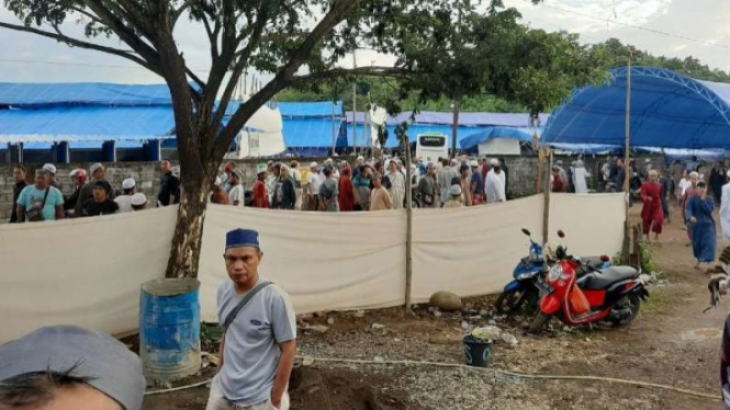 Peserta Ijtima Dunia Zona Asia di Gowa, Sulawesi Selatan sudah berdatangan