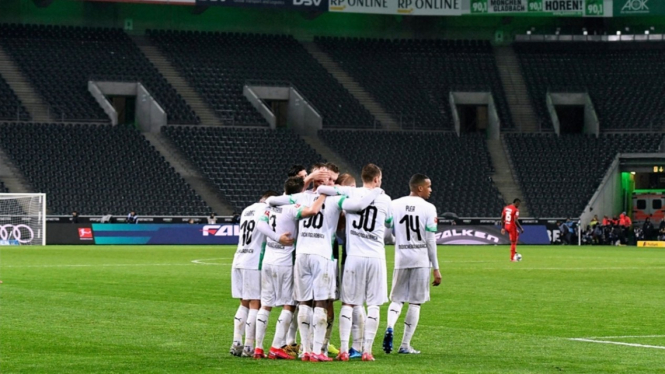 Para pemain Borussia Monchengladbach. 