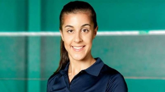 Tunggal putri Spanyol, Carolina Marin.