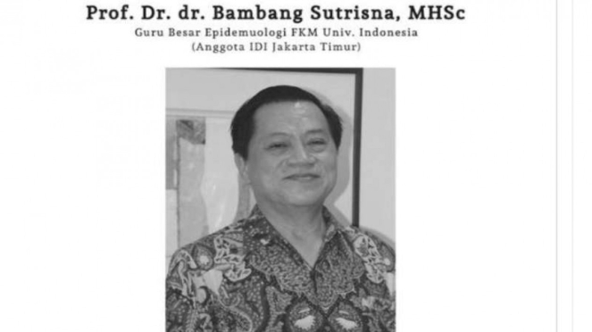 dr Bambang Sutrisna meninggal dunia