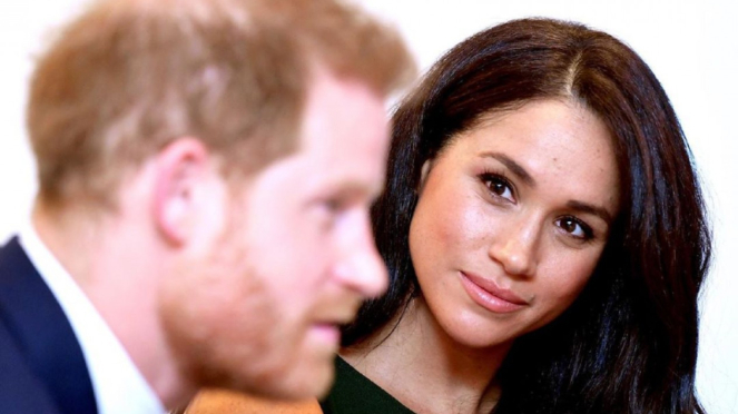 Pangeran Harry dan Meghan Markle.