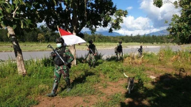 TNI AD sisir batas negara.