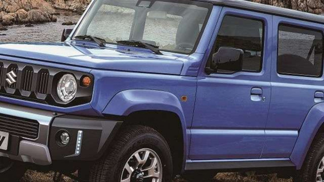 Desain Suzuki Jimny 5 pintu. 