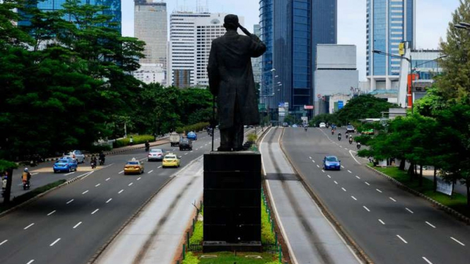 VIVA Militer: Patung Panglima Besar Jenderal Soedirman di Jakarta