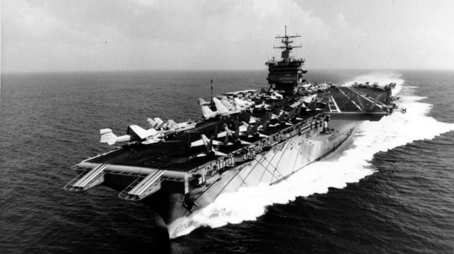 VIVA Militer: Kapal Induk AS, USS Enterprise