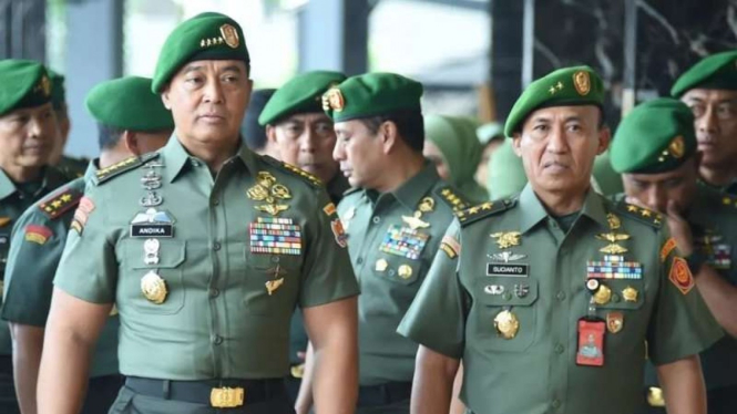 VIVA Militer: Kepala Staf Angkatan Darat (KASAD), Jenderal TNI Andika Perkasa