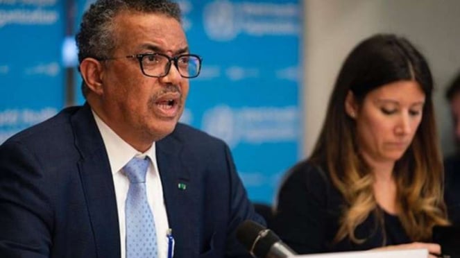 Dirjen yang Dr. Tedros Adhanom Ghebreyesus