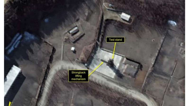 VIVA Militer: Lokasi peluncuran rudal Korea Utara.
