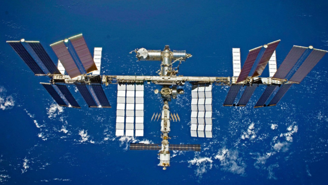 Stasiun Luar Angkasa Internasional (ISS).