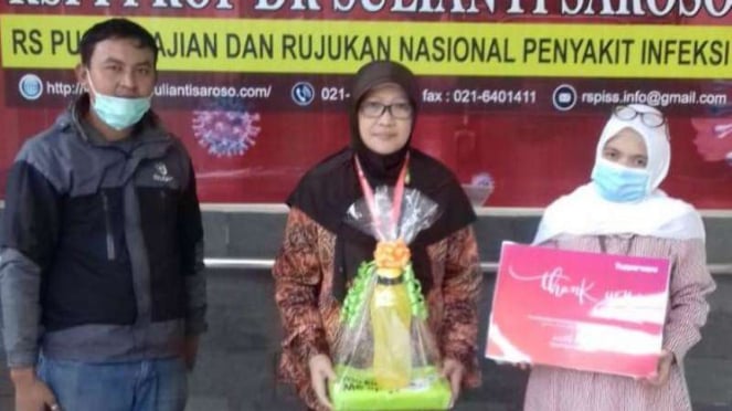 Dukungan Tupperware untuk tenaga medis