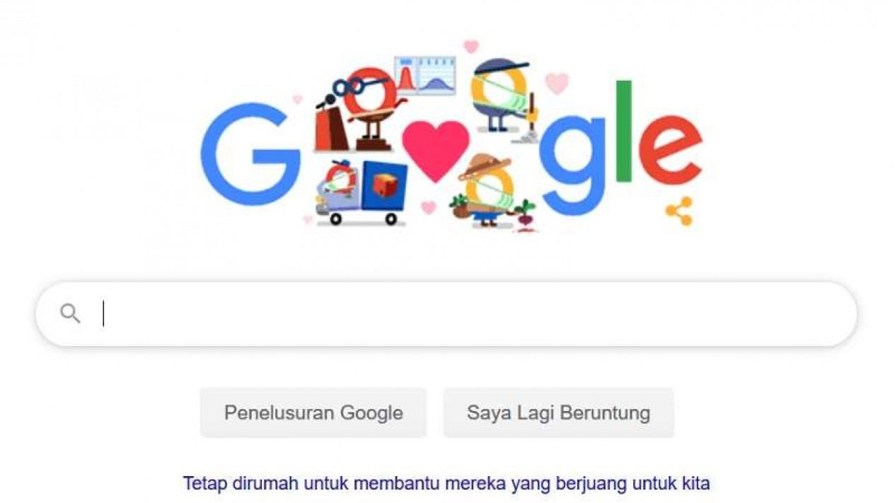 Google Doodle Hari Ini Untuk Semua Pejuang Di Masa Pandemi Covid 19