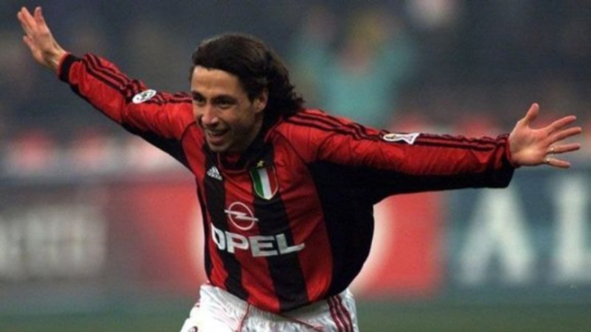 Mantan bintang AC Milan, Jose Mari Romero Poyon.