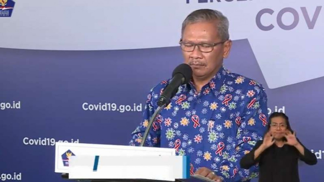 Juru Bicara Pemerintah Untuk Penanganan COVID-19 Achmad Yurianto