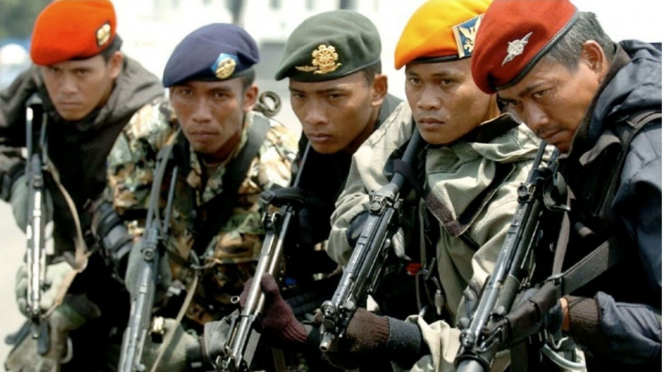 Ragam Warna Baret TNI