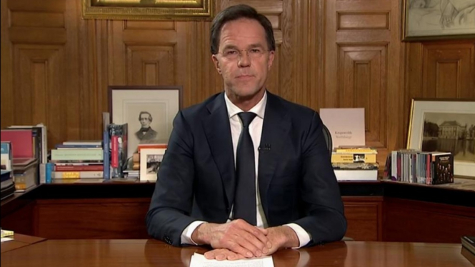 Perdana Menteri Belanda, Mark Rutte. 