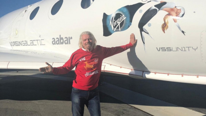 Pemilik Maskapai Virgin Australia, Richard Branson. (FOTO: Instagram/richardbranson)