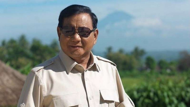 VIVA Militer: Menteri Pertahanan Prabowo Subianto.