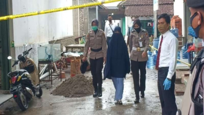 Lokasi ditangkapnya tiga terduga teroris di Serang Banten